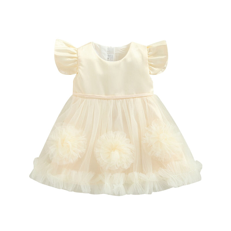 Vestido de Festa Infantil Cores Tule